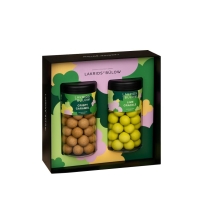 Lakrids by B&uuml;low Gave&aelig;ske 2xRegular Crispy Caramel/Lime Crackle | 540 g